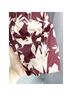 Obermeyer 100% Polyester Floral Red White Jacket Size 12 - photo 4