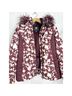 Obermeyer 100% Polyester Floral Red White Jacket Size 12 - photo 6