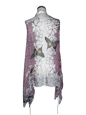 Johnny Was Sleeveless Silk Top (view 2)