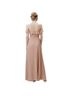 BHLDN 100% Polyester Pink Orange Cocktail Dress Size 4 - photo 2