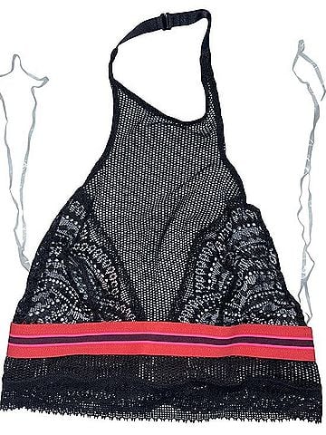 Victoria's Secret Lace Halter Bra Halter Top (view 1)