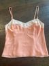 Ann Taylor LOFT 100% Polyester 100% Nylon Pink Sleeveless Top Size 6 - photo 4