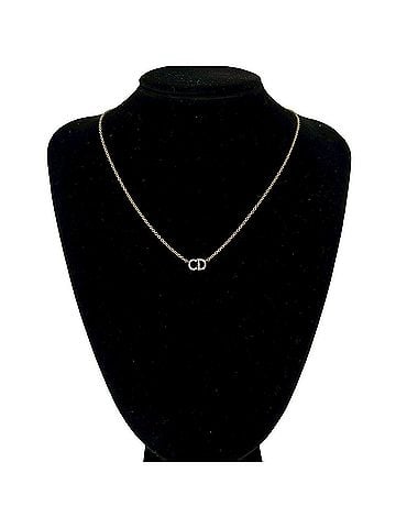 Christian Dior Christian Dior CD Logo GP Necklace Pendant Accessory Gold 48478 (view 2)