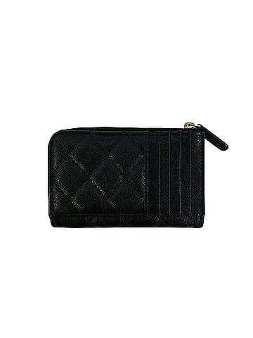 Chanel CHANEL Fragment Case, Matelassé, Coco Mark, Caviar Leather, Wallet/Coin Black, 49627 (view 2)