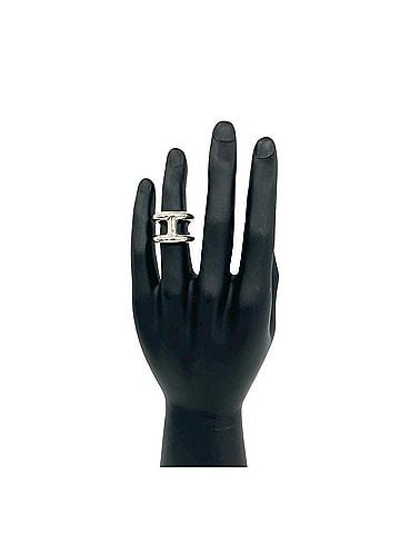 Hermès HERMES Osmos GM Ring, Sterling Silver 925, Accessory, Item Number 70055 (view 2)