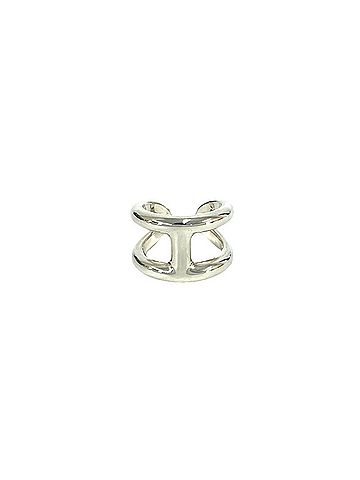 Hermès HERMES Osmo's GM Ring, Sterling Silver 925, Men's Silver, Item No. 17575 (view 1)