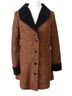 FOXBLOOD Orange Black Coat Size M - photo 1