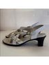 Munro American White Silver Tan Heels Size 6 - photo 9