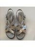 Munro American White Silver Tan Heels Size 6 - photo 7
