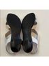 Munro American White Silver Tan Heels Size 6 - photo 8