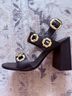 Larroudé 100% Leather Black Heels Size 8 - photo 5