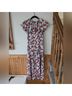 DELFI COLLECTIVE 100% Polyester Floral Red White Casual Dress Size S - photo 2