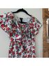 DELFI COLLECTIVE 100% Polyester Floral Red White Casual Dress Size S - photo 7