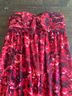 Macy's Floral Red Cocktail Dress Size 4 - photo 6