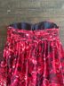 Macy's Floral Red Cocktail Dress Size 4 - photo 7