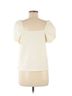 Madewell Ivory Short Sleeve Blouse Size M - photo 2