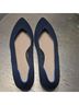Rothy's x FEED 100% Polyester Houndstooth Blue Heels Size 12 - photo 5