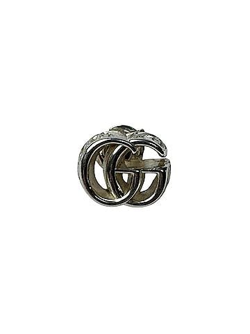 Gucci Gucci single stud earring with double G logo, silver (Ag925), women's. (view 1)