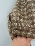 L'Agence x Bert Stern 100% Polyester Tweed Tan Brown Jacket Size 8 - photo 7