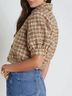 L'Agence x Bert Stern 100% Polyester Tweed Tan Brown Jacket Size 8 - photo 9
