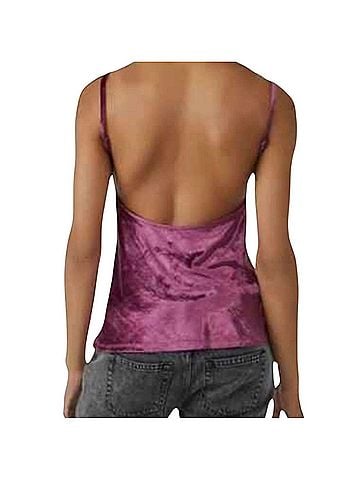 Free People Free People Fig Jam All Night Velvet Cami Top  Sleeveless Top (view 2)