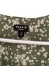 Torrid 100% Poly Floral Green Short Sleeve Blouse Size 4X - photo 2