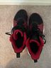 Nike Black Red Sneakers Size 7 - photo 6
