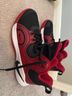 Nike Black Red Sneakers Size 7 - photo 4