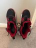 Nike Black Red Sneakers Size 7 - photo 3