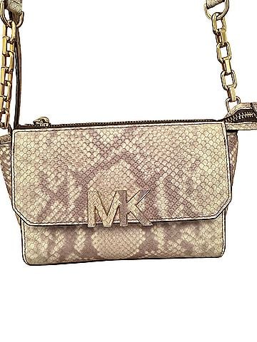 Michael Kors Michael Kors Leather Crossbody Bag (view 1)