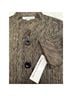 Caroline Rose 100% Silk Black Brown Jacket Size M - photo 4
