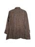Caroline Rose 100% Silk Black Brown Jacket Size M - photo 2