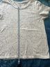 Topo Designs Print White Ivory Short Sleeve Top Size M - photo 6