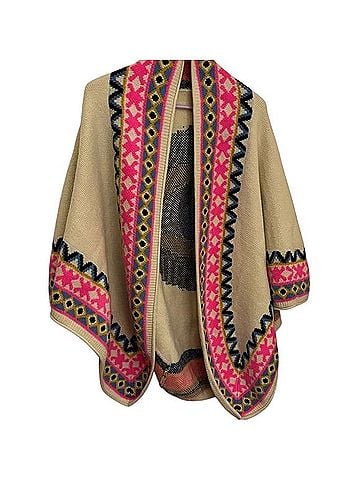 Mara Hoffman Evil Eye Poncho Poncho (view 2)