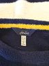 Joules Stripes Multi Color White Blue Pullover Sweater Size 8 - photo 3