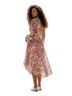 Jay Godfrey 100% Polyester Floral Pink Green Gold Cocktail Dress Size 0 - photo 2