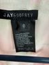 Jay Godfrey 100% Polyester Floral Pink Green Gold Cocktail Dress Size 0 - photo 4