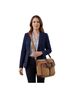 Duluth Trading Co. 100% Canvas Solid Brown Leather Messenger One size - photo 1