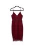 Saylor 100% Polyester Solid Red Cocktail Dress Size M - photo 2
