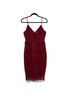 Saylor 100% Polyester Solid Red Cocktail Dress Size M - photo 1