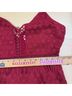 Saylor 100% Polyester Solid Red Cocktail Dress Size M - photo 10
