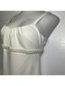Likely 67% Polyester 27% Rayon 6% Spandex 100% Polyester Solid White Cocktail Dress Size 6 - photo 3