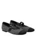 Vivaia Checkered-gingham Black White Flats Size 9 1/2 - photo 1