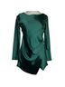 Hello Molly 100% Polyester Green Cocktail Dress Size 4 - photo 1