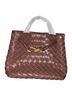 Totes Solid Brown Leather Tote One size - photo 1