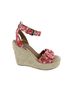 Marc Jacobs Floral Pink Red Sandals Size EU 36 - photo 1