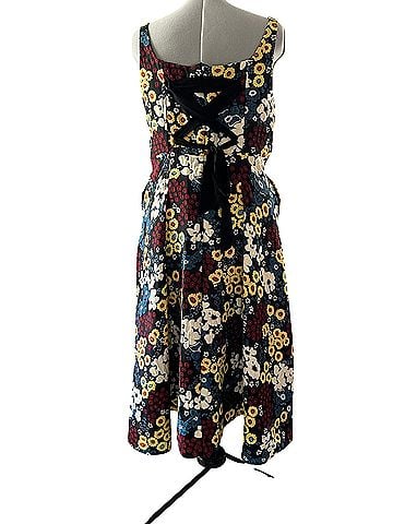 Maeve by Anthropologie Maeve Marigold Midi Dress Casual Dress (view 2)