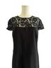 Ralph Lauren 100% Polyester 56% Viscose 24% Nylon 20% Cotton Floral Black Cocktail Dress Size 14 - photo 4