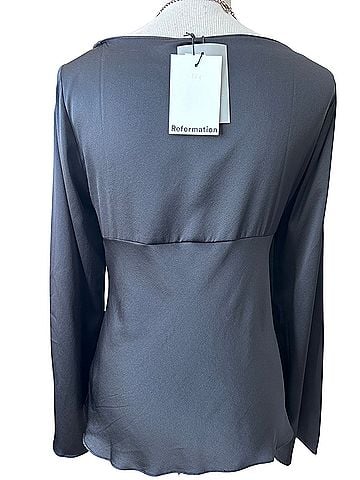 Reformation Marlow Long Sleeve Blouse (view 2)