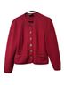 Kurt Geiger 100% Wool Red Cardigan Size S - photo 1